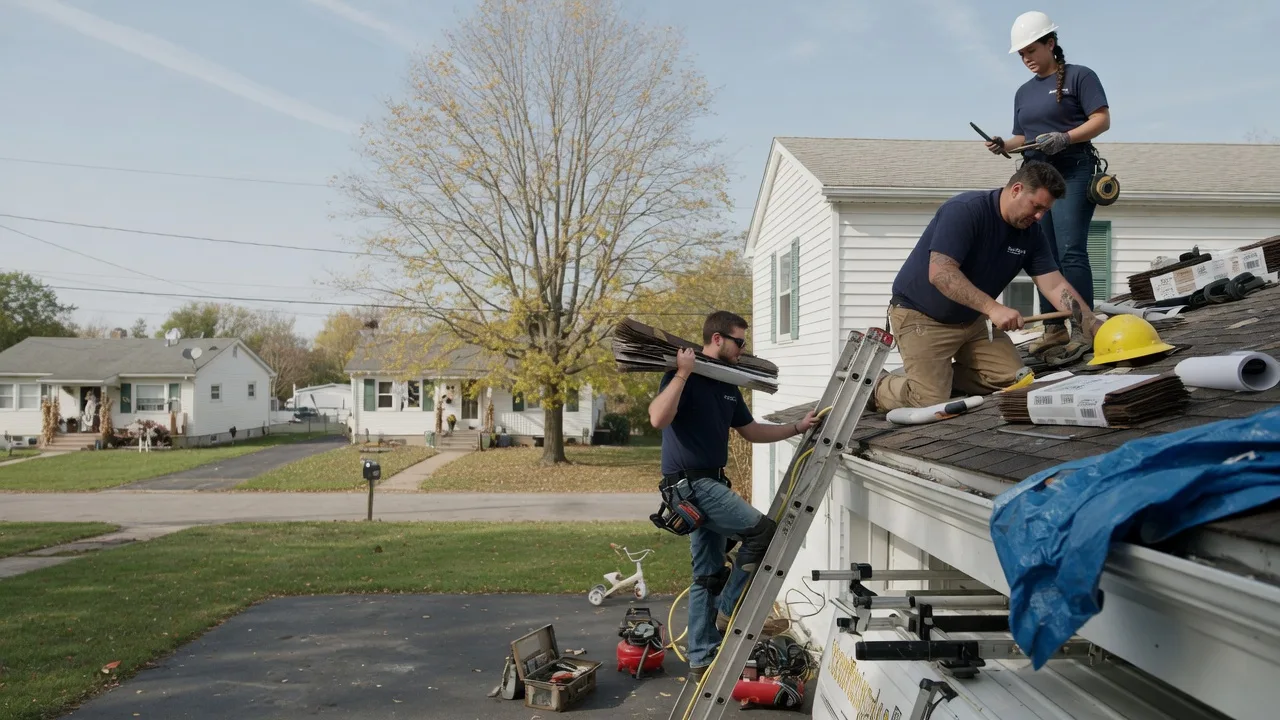 Local Roofing Contractors in Hampshire, IL near me